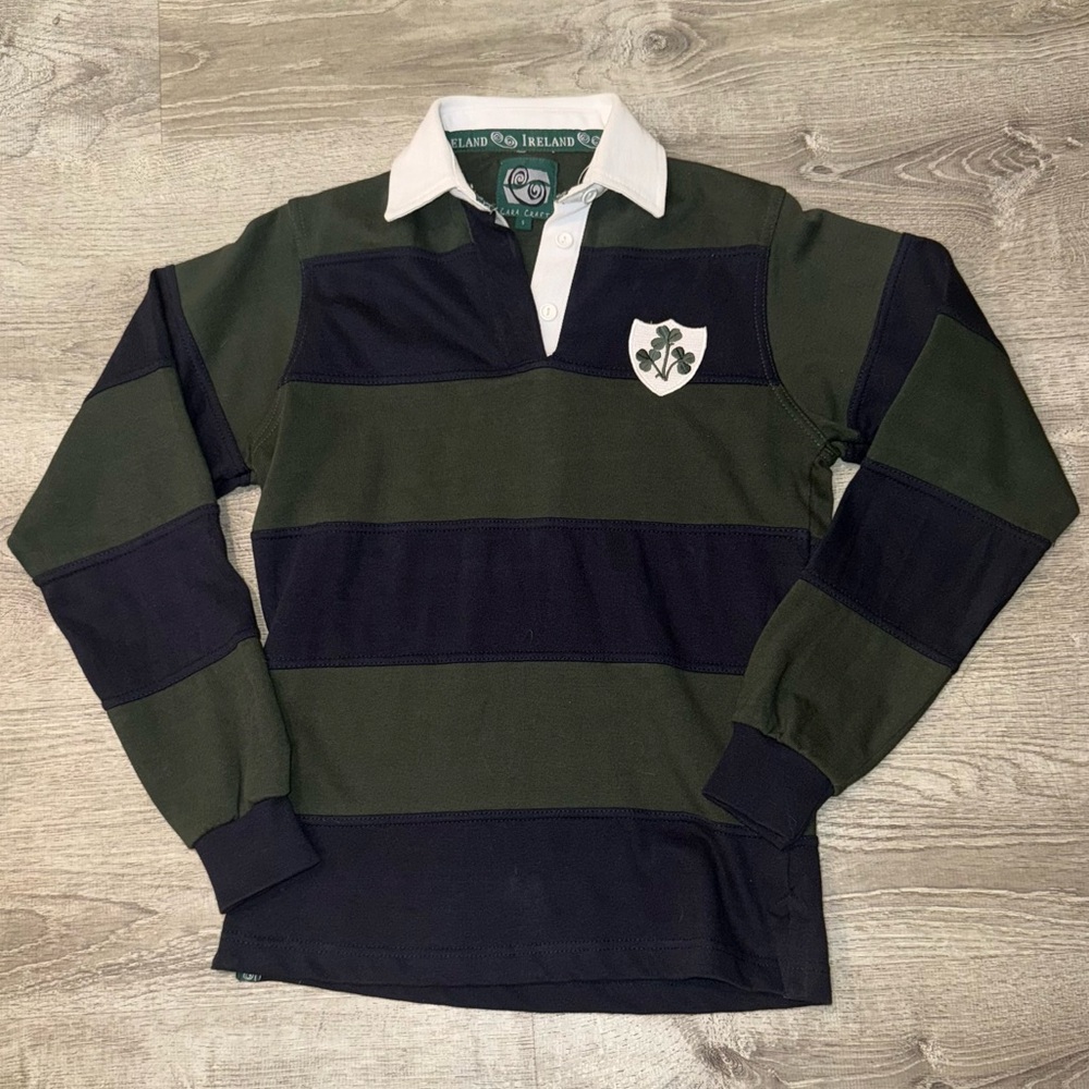 Women’s Striped Rugby Top Size Small